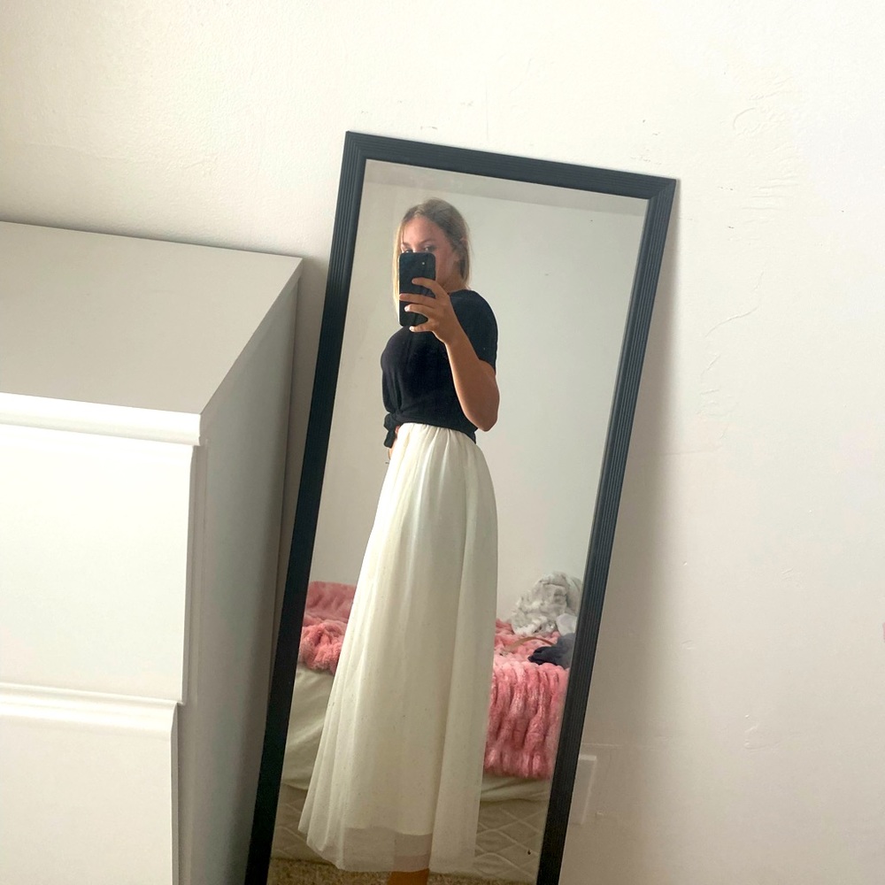 Sparkly skirt. Super cute. Worn twice